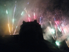 Feu d'artifice à Langres