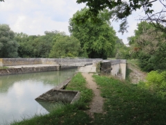 Pont canal sur la Sauldre