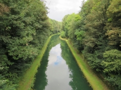 Au dessus du tunnel de Riqueval.