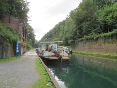 Toueur à l'entrée du tunnel