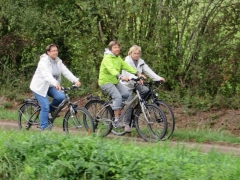 Les dames à vélo