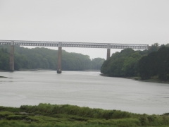 Le pont du train sur la Penzé