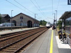 TGV en gare de Rosporden