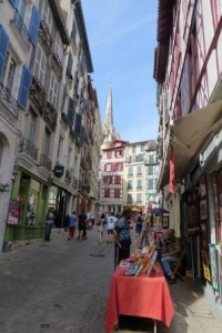 Dans les rues de Bayonne