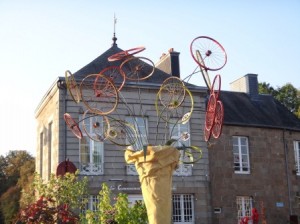 Vire: Un beau bouquet pour honorer le vélo